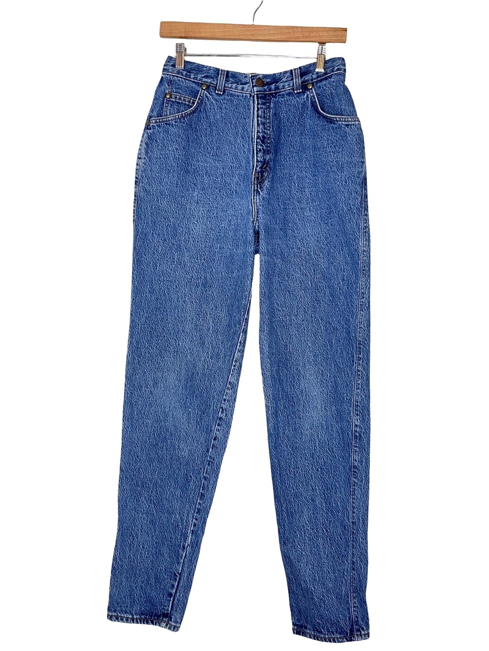 Vintage Levi's Orange Tab Ultra High Rise Cotton Stonewash Denim Jeans Sz 12
